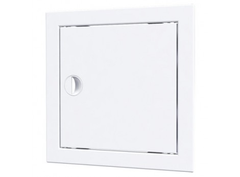 Люк ревизионный ЛР фланец 396х396 ручка 418х418 пластик