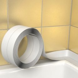 Бордюрная лента для ванн белая 19х19мм 3,35м/20