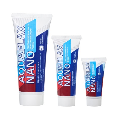 Aquaflax nano, паста для льна, тюбик 80 гр