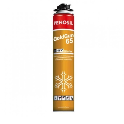 Пена монтажная проф PENOSIL GOLD GUN 65L WINTER
