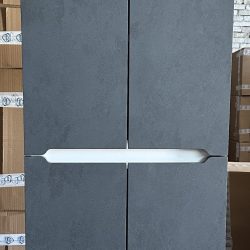 4 Тумба  "Уран СОМО 60" 2 ящика Графит с доводчиком