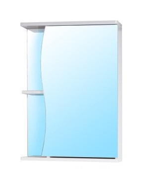 Зеркальный шкаф ВОЛНА 60 прав.