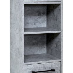 07 Шкаф колонна БОСТОН (бетон) 350