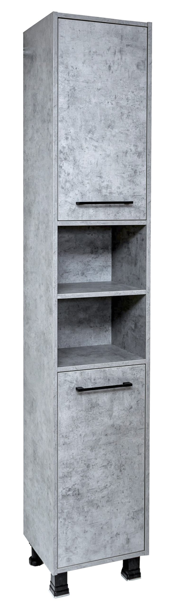 07 Шкаф колонна БОСТОН (бетон) 350