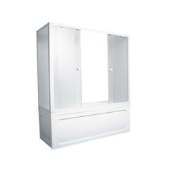 Штора для  ванны (белая) 1.5Х1.4