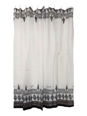 Штора д/ванной п/э SC-PE-31, 12 декор. колец, 180*180см, арт.311961, Рыжий Кот (1/12/36)