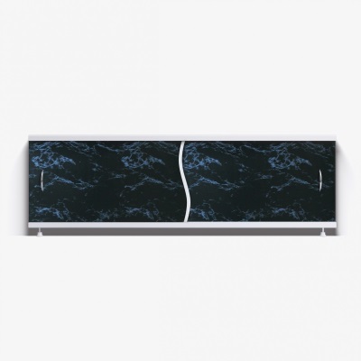 Экран под ванну 1.7м Премьер (025 черный мрамор)(алюмин. проф.)