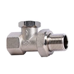 Клапан настроечный со сгоном 1/2'' прямой