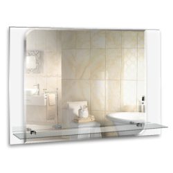 Зеркало MIXLINE "Венеция" 740*500 с полкой