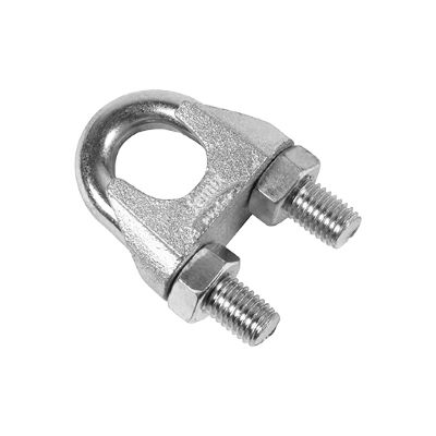 Зажим DIN 741 5мм тросовый, цинк