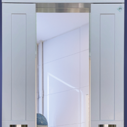 1 Шкаф зеркальный  "Дионис 800" 2 створки