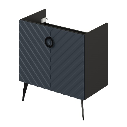 Тумба под раковину напольная Итана Palladio 80 2.0 780х440х815 (ZB 818-2 Маренго софт)