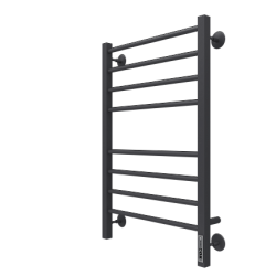 Сицилия П8 500х800 электро КС 9005 матовый ( new встроен диммер) Полотенцесушитель TERMINUS