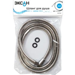 С03 Шланг для душа 1.5 м рус/рус ЭКСАН (100 шт упак.)