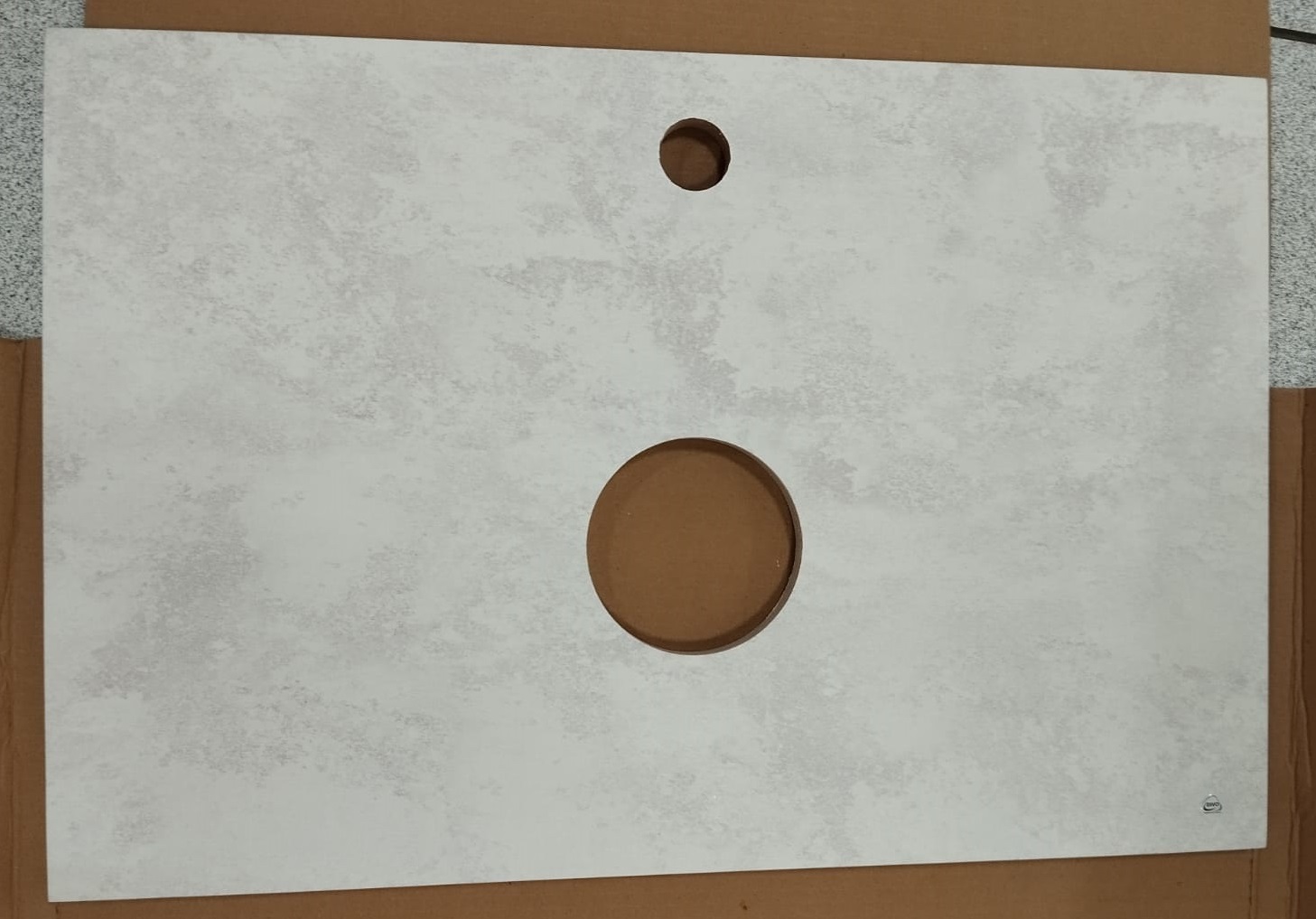 5 Столешница "Кали 60" (59*45) МДФ Бетон Пайн