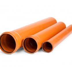 Наруж. ПП Труба 160х2,0 м (стенка 4,9) РЫЖАЯ ПОЛИТЭК