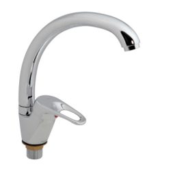 37 Смеситель для кухни с гайкой (утка) СВ3337