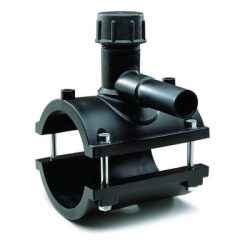 ПЭ Седелка электросварная черная 110х32