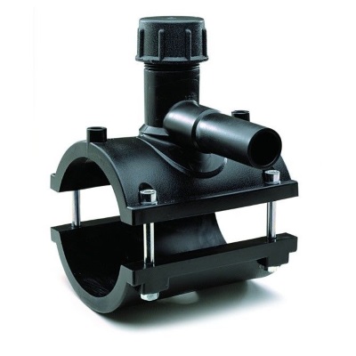 ПЭ Седелка электросварная черная 110х32