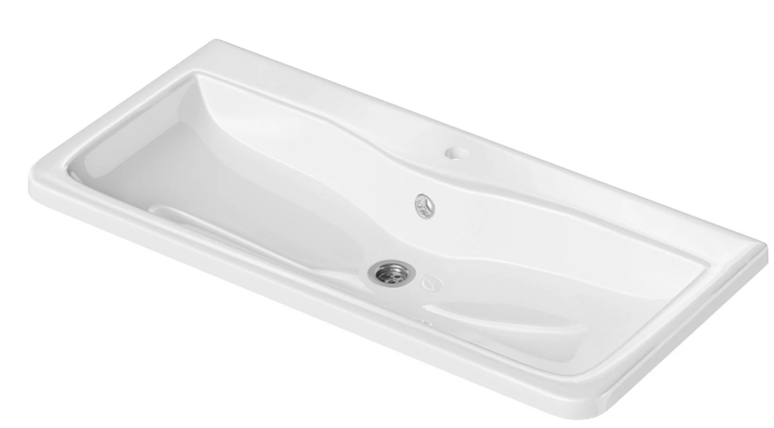 Умывальник мебельный Итана Adelina 100 1002х450х140 (Белый)