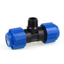 ПЭ Тройник с нар рез 40х1х40 Полиэтилен Политэк (15 шт)