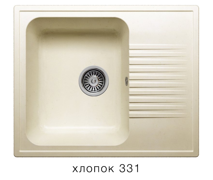 Мойка F-07 с крылом, хлопок (331), 500*610*200мм
