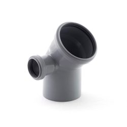 ПП Отвод 110х45 с выходом ф50 (левый)