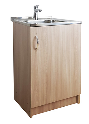 Тумба под мойку 50х50 (445) "Шимо светлый"