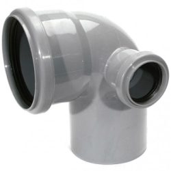 ПП Отвод 110х90 с выходом на 50 (Правый) ПОЛИТЭК (40шт)