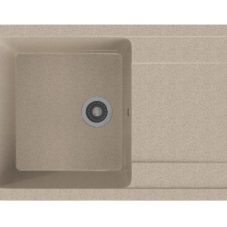 Мойка ML-GMS15 СТАНДАРТ с крылом, песочный (302), 640*505*185мм