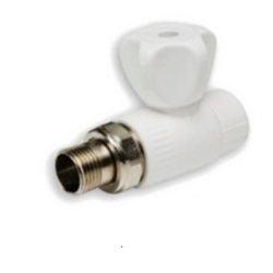 Кран п/радиатор 20-1/2 н/р прям. Kalde