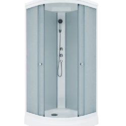 ДК Вельвет 90*90 А-полка, низ.поддон (7мест+сифон D90)