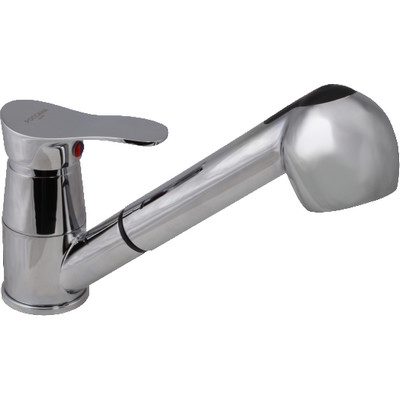 14 Смеситель для кухни с вытягивающейся лейкой СВ3514-1