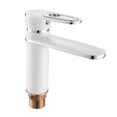 28 Смеситель для умывальника с гайкой  С3028