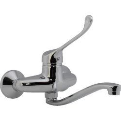 48 Смеситель для кухни настенный хирургический СВ4748