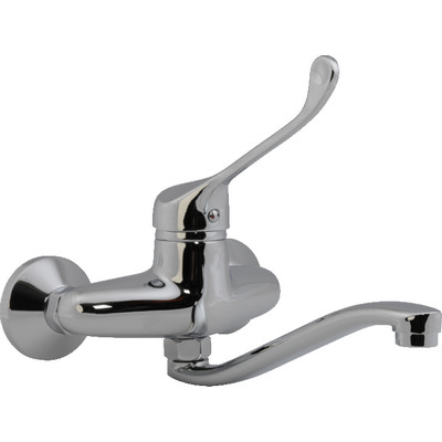 48 Смеситель для кухни настенный хирургический СВ4748