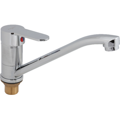 13 Смеситель для кухни с гайкой СВ3213