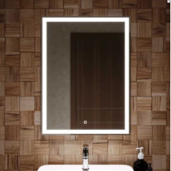 Зеркало MIXLINE "Лючия" 600*800 (ШВ) сенсорный выключатель, светодиодная подсветка НОВИНКА