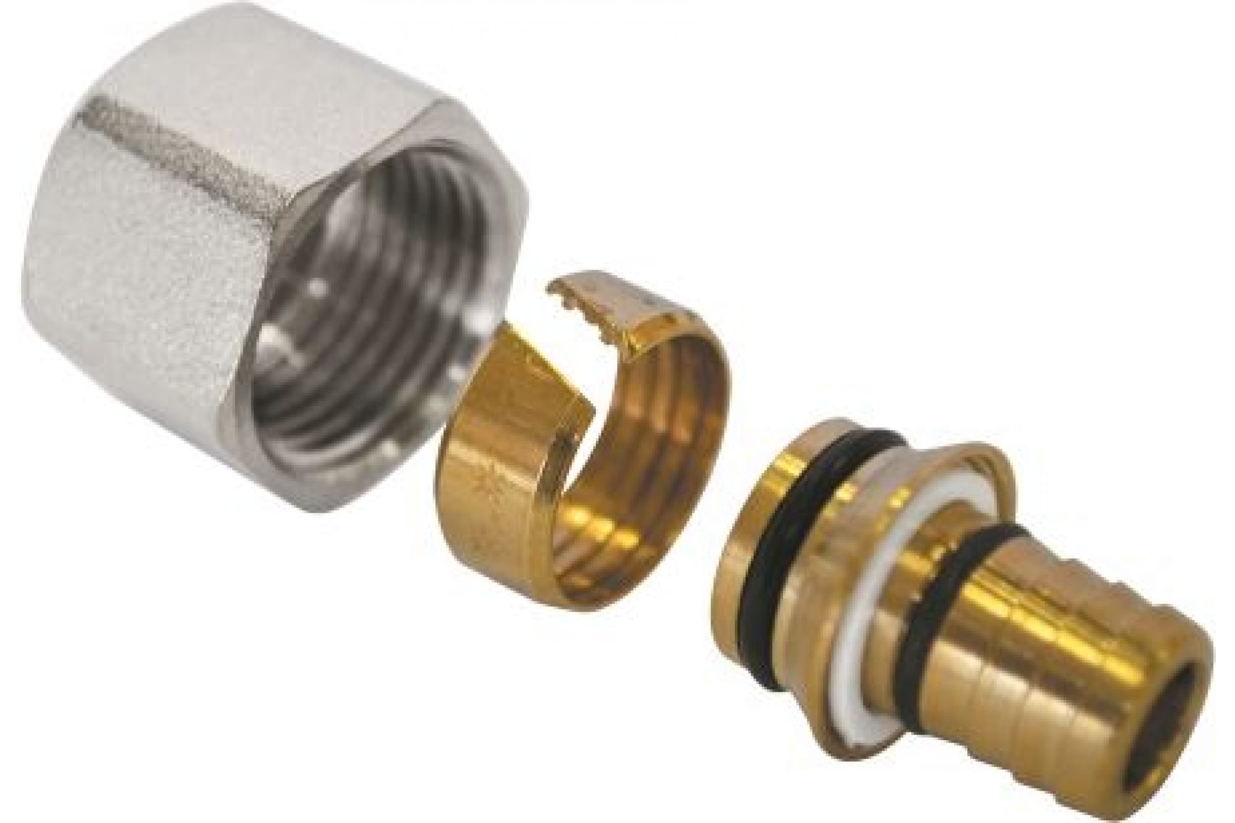 Фитинг коллекторный обжимной (евроконус)для полимерных труб 3/4х20(AQUALINK 250/25)