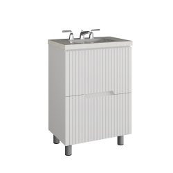 Тумба Асти (60 2 ящика (Белый) под Como 60)