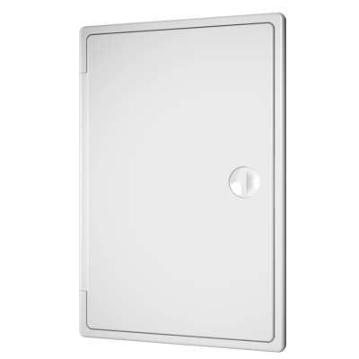 Люк ревизионный ЛР фланец 396х496 ручка 418х518 пластик