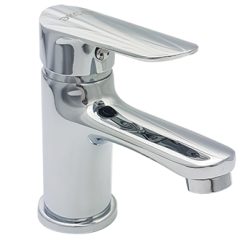 33 Смеситель для умывальника с гайкой СВ3033