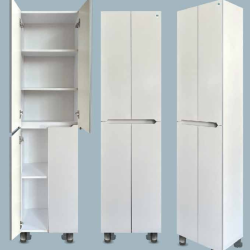 3 Пенал  "Уран 500" Бетон Пайн 4 створки