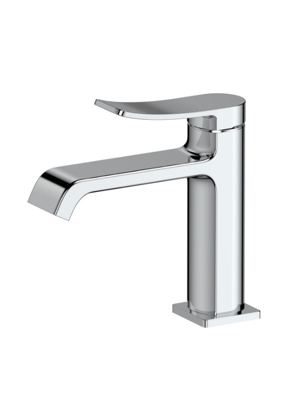 28 Смеситель для умывальника с гайкой СВ3028