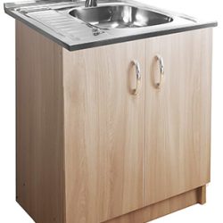 Тумба под мойку 60х60 (445) "Шимо светлый"