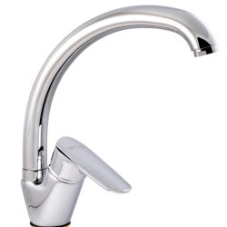 33 Смеситель для кухни с гайкой  (утка) СВ3333