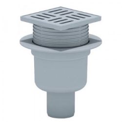 ПП Трап  50 с вертик. спуском рег. с решеткой из пластика 100х100 ТА5704 (24 шт)