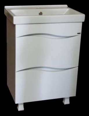 12 Тумба Смайл 60/2 под ум. Fest 60/ Фостер 600 (Белый)