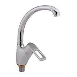 55 Смеситель для кухни с гайкой (утка) СВ4355