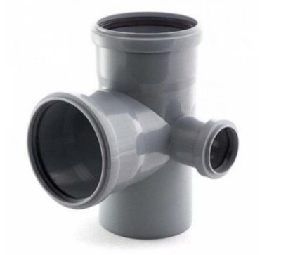 ПП Крестовина 110х110х50х90 2-х плоскостная (Прав.) ПОЛИТЭК (25шт)